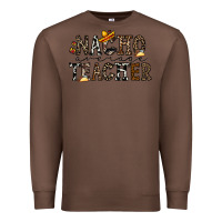 Chestnut nacho averange teacher Premium Sweatshirt - CowhideDigitalArt