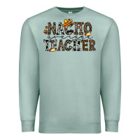 Seafoam nacho averange teacher Premium Sweatshirt - CowhideDigitalArt