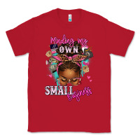 Red minding my own small business afro messy bun Classic Tee - texasbilliewilder