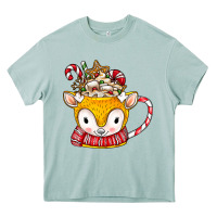 Arona coffee cups animal Heavy Core Tee - CowhideDigitalArt