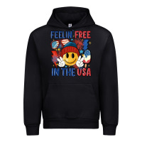 Black feelin free in the usa Urban Hoodie - MaliasSmallBusiness