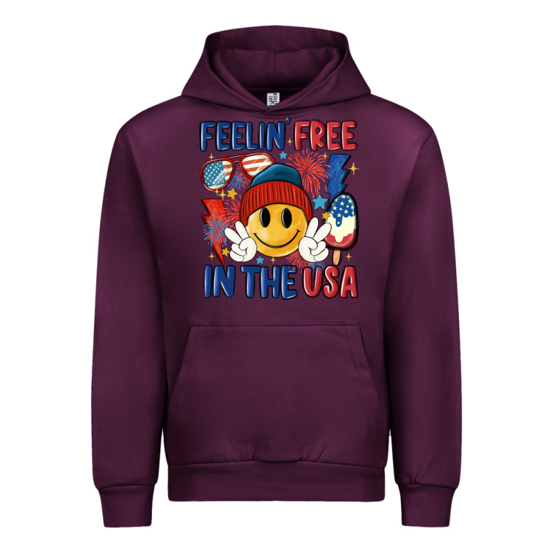 Feelin Free In The Usa Urban Hoodie by MaliasSmallBusiness | Teevron