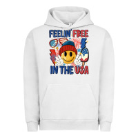 Pigment Lunar Rock feelin free in the usa Urban Hoodie - MaliasSmallBusiness