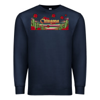 Navy chingona 16oz libbey cup Premium Sweatshirt - HRA Design Shop