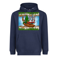 Navy lake squad tumbler Heavyweight Hoodie - HRA Design Shop