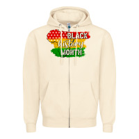 Sandshell black history month Zipper Hoodie - texasbilliewilder