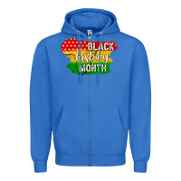 True Royal black history month Zipper Hoodie - texasbilliewilder