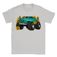 Moon Dust monster truck with sunflower western Classic Tee - texasbilliewilder