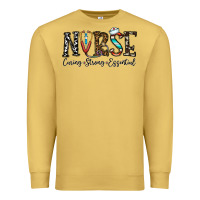 Antique Gold nurse caring strong essential Premium Sweatshirt - CowhideDigitalArt