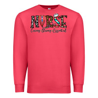 Cardinal nurse caring strong essential Premium Sweatshirt - CowhideDigitalArt