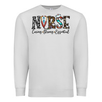 Dove Grey nurse caring strong essential Premium Sweatshirt - CowhideDigitalArt