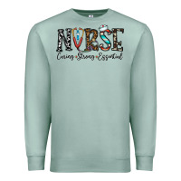 Seafoam nurse caring strong essential Premium Sweatshirt - CowhideDigitalArt