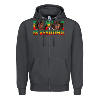 Smoke black is beautiful juneteenth Zipper Hoodie - texasbilliewilder