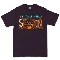 Plum tis the season football Premium Tee - RacoonDesign