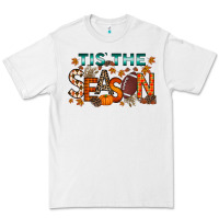 White tis the season football Premium Tee - RacoonDesign
