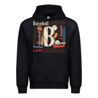 Black baseball Urban Hoodie - MaliasSmallBusiness