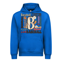 Cobalt baseball Urban Hoodie - MaliasSmallBusiness