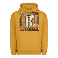 Pigment Peanut Butter baseball Urban Hoodie - MaliasSmallBusiness