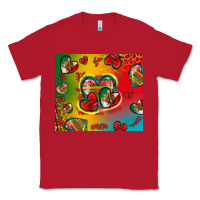 Red mexico hearts Classic Tee - Zillion Design Studio