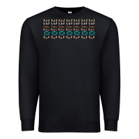 Black coffee coffee coffee 16oz libbey glass Premium Sweatshirt - HRA Design Shop