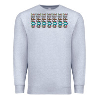 Heather Grey coffee coffee coffee 16oz libbey glass Premium Sweatshirt - HRA Design Shop