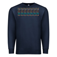 Navy coffee coffee coffee 16oz libbey glass Premium Sweatshirt - HRA Design Shop