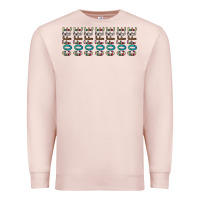Pale Pink coffee coffee coffee 16oz libbey glass Premium Sweatshirt - HRA Design Shop
