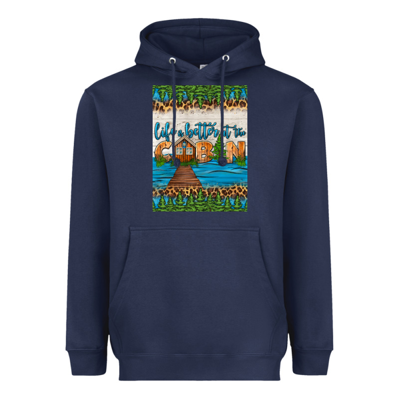 Life Is Better At The Cabin Air Freshener Heavyweight Hoodie by HRA Design Shop | Teevron