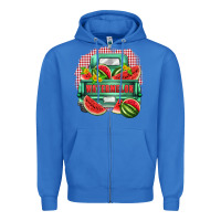 True Royal watermelon truck Zipper Hoodie - Zillion Design Studio