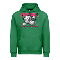 Emerald volleyball mom Urban Hoodie - MaliasSmallBusiness