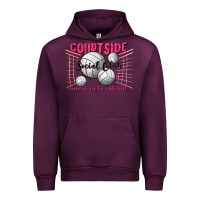 Mauve Wine volleyball mom Urban Hoodie - MaliasSmallBusiness