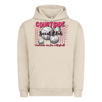 Pigment French Oak volleyball mom Urban Hoodie - MaliasSmallBusiness