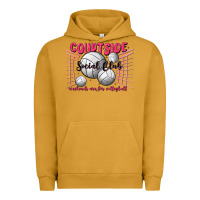 Pigment Peanut Butter volleyball mom Urban Hoodie - MaliasSmallBusiness