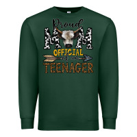 Sports Green proud mom official of an teenager Premium Sweatshirt - CowhideDigitalArt