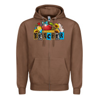 Chestnut teacher Zipper Hoodie - Zillion Design Studio