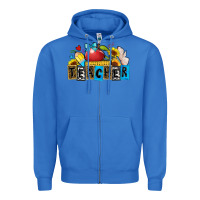 True Royal teacher Zipper Hoodie - Zillion Design Studio