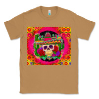 Toasted Coconut mexican skull Classic Tee - Zillion Design Studio