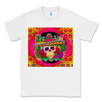 White mexican skull Classic Tee - Zillion Design Studio
