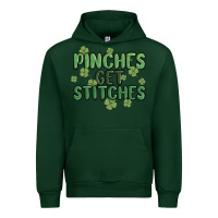 Forest Green pinches get stitches Urban Hoodie - MaliasSmallBusiness