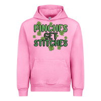 Fuchsia Pink pinches get stitches Urban Hoodie - MaliasSmallBusiness