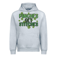 Heather Grey pinches get stitches Urban Hoodie - MaliasSmallBusiness