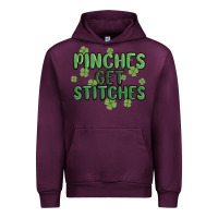 Mauve Wine pinches get stitches Urban Hoodie - MaliasSmallBusiness