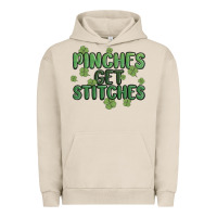 Pigment French Oak pinches get stitches Urban Hoodie - MaliasSmallBusiness