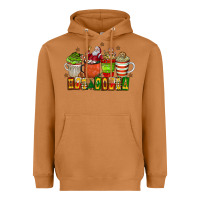 Meerkat hot cocoa Heavyweight Hoodie - CowhideDigitalArt