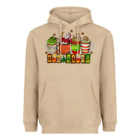Mushroom hot cocoa Heavyweight Hoodie - CowhideDigitalArt