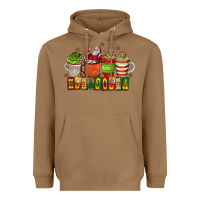 Toasted Coconut hot cocoa Heavyweight Hoodie - CowhideDigitalArt