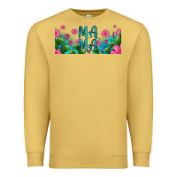 Antique Gold cactus and flowers mama libbey glass Premium Sweatshirt - HRA Design Shop