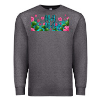 Charcoal Heather cactus and flowers mama libbey glass Premium Sweatshirt - HRA Design Shop