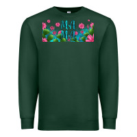 Sports Green cactus and flowers mama libbey glass Premium Sweatshirt - HRA Design Shop