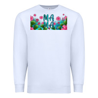 White cactus and flowers mama libbey glass Premium Sweatshirt - HRA Design Shop